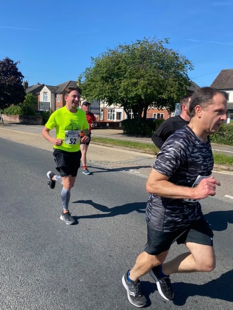 Matthew at Colchester Half Marathon